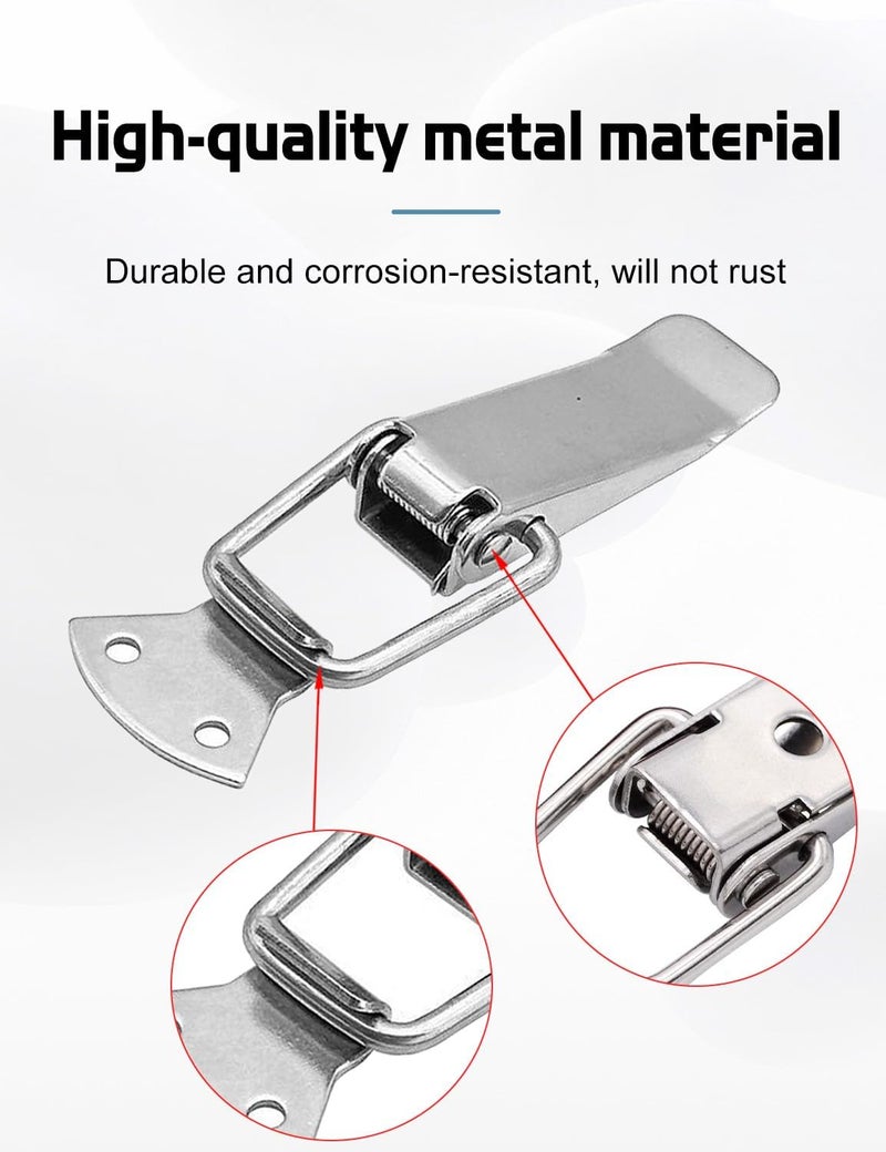 Fizzest Sofa Connectors to Make Sectional Stay，Keep Sectional Couch Together，Modular Clamps，Sectional Couch Hooks Clips Bracket to Hold in Place，Furniture Connectors (1 Box of 8 Pieces) - Image 2